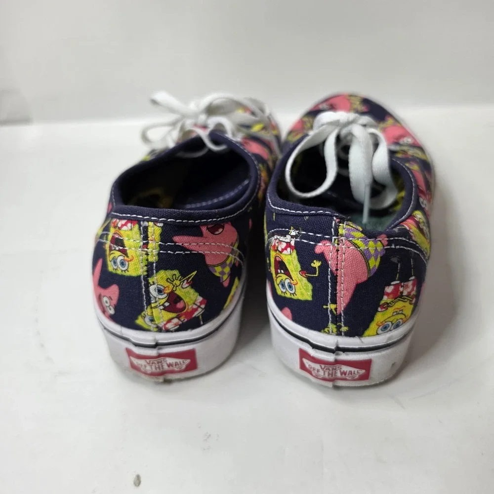 Vans ComfyCush Authentic SpongeBob AlohaBob Shoes Navy Mens 4 Women 5.5 Patrick